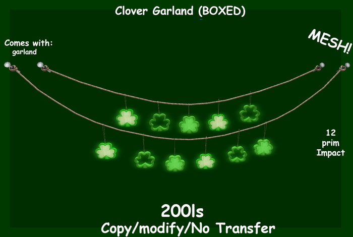 Clover Garland (BOXED)