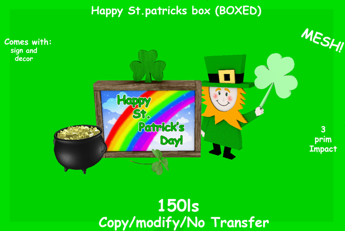 Happy St.patricks box (BOXED)