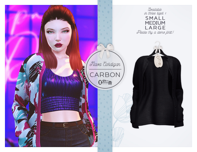 The Secret Store - Nava Cardigan - Carbon