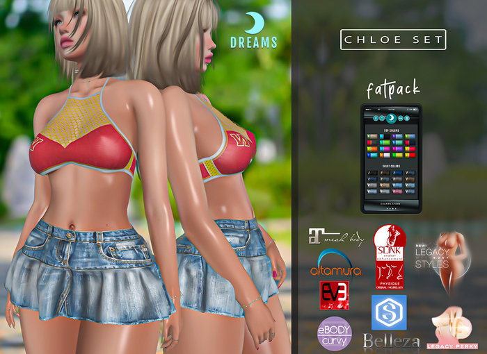 :::DREAMS::: Chloe Set -Fatpack- [ADD]