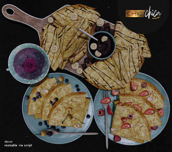:::ChicChica:::: Crepes set 