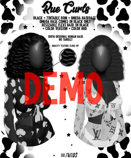 TWIG$: Rue Curls DEMO