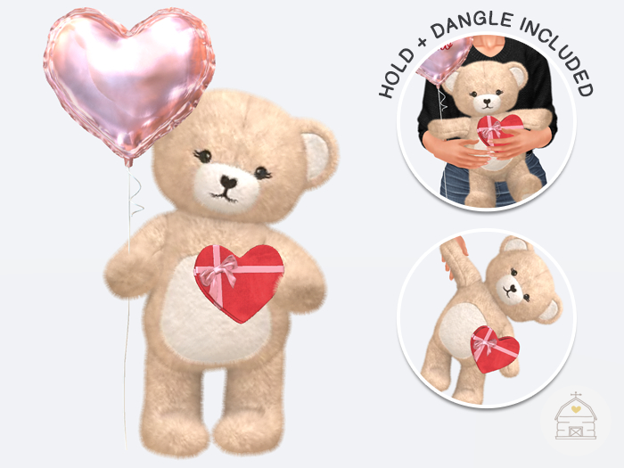 hive // my balloon bear plushie