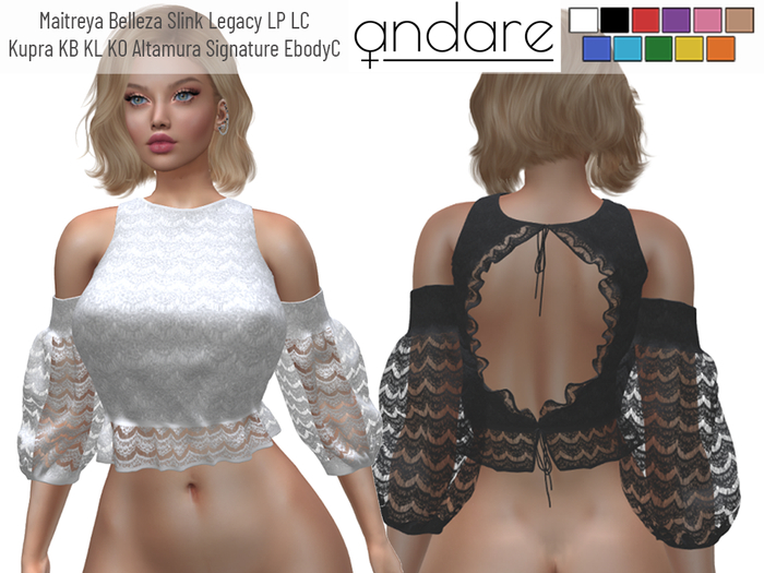 Andare - Esther Top FATPACK