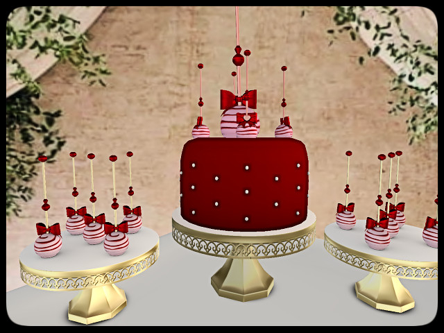 [AE] Cake Store - Gourmet Cake and Cake Pops  - Red
