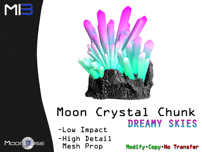 [MB3] Moon Crystal Chunk - Dreamy Skies