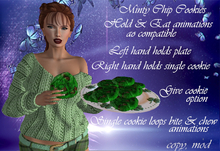 Minty Chip Cookies