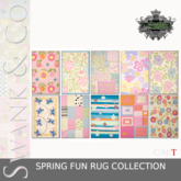 Swank & Co. Spring Fun Rug Collection  (Box)