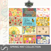 Swank & Co. Spring Mat Collection  (Box)