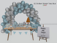 {C} Oh.Baby Dessert Table Blue