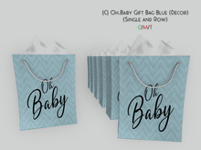 {C} Oh.Baby Gift Bags Blue (10pk)