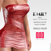 [ADD] Emily Dress - RedDark