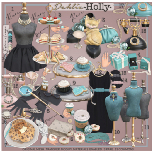Dahlia - Holly - Dress Form 1 (BOXED) RARE