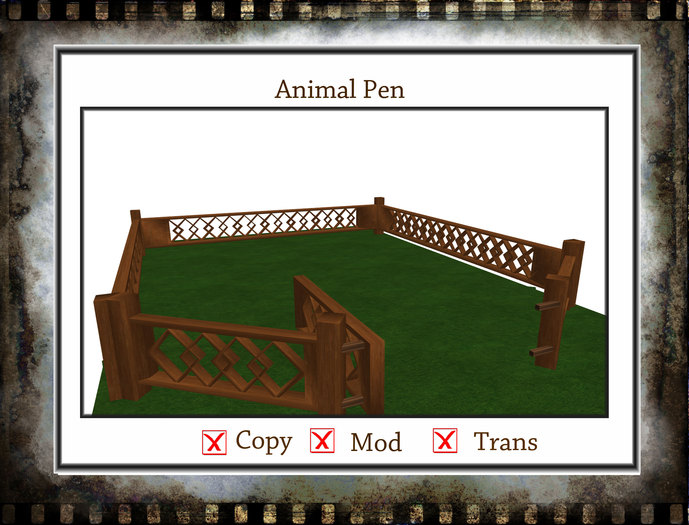 Animal Pen (Boxed) *KC DESIGN*