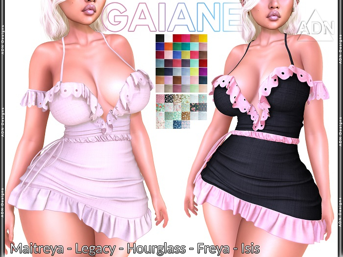 ADN demo GAIANE Maitreya Legacy Hourglass Freya Isis