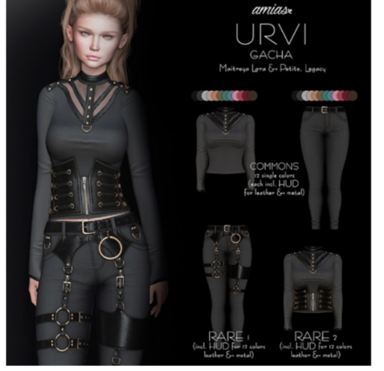amias - URVI top olive - Lara - !REZ ME!