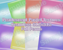 FULL PERM 8 Pearlescent Pastel Textures Seamless
