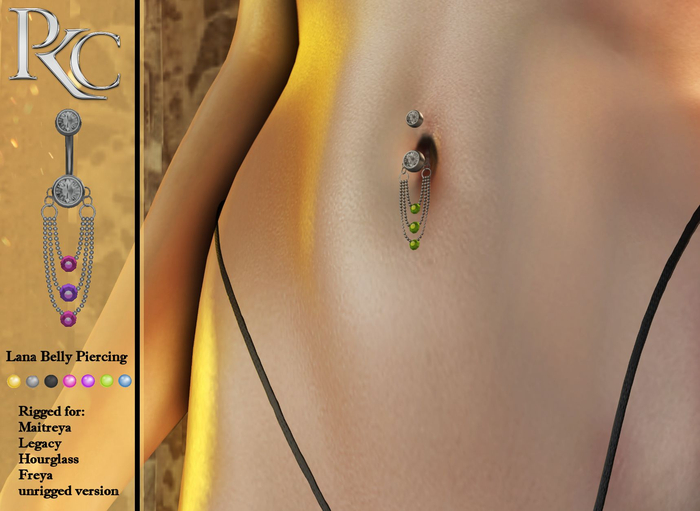 *PKC* Lana Belly Piercing