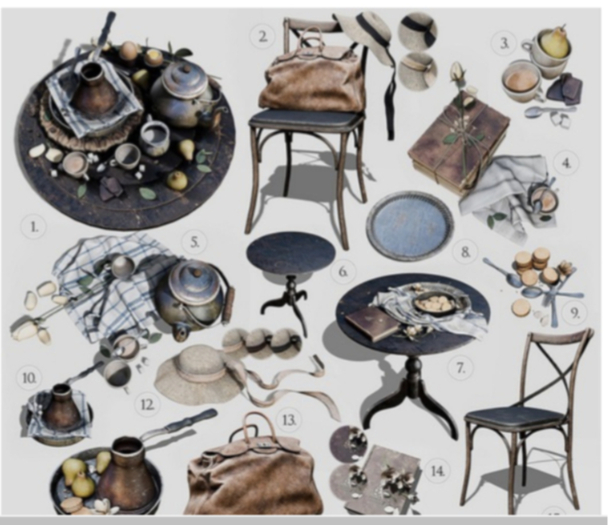 2. Nutmeg. Garden Getaway Traveler's Chair RARE