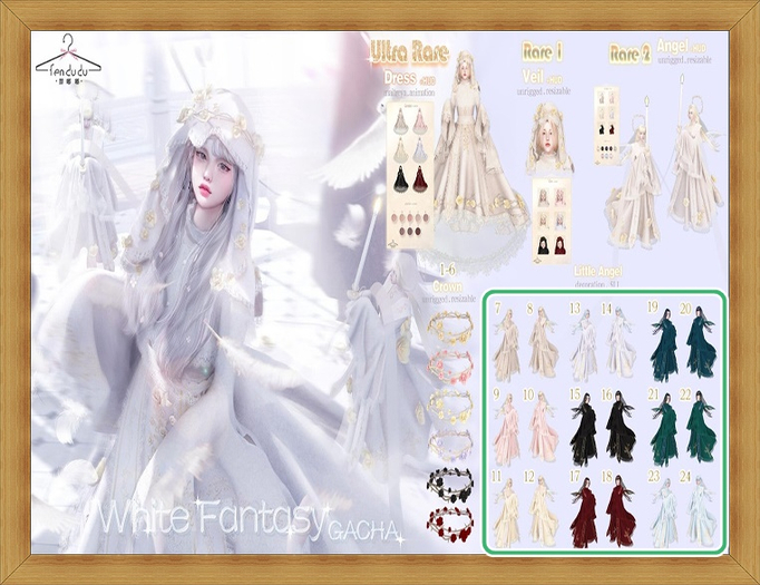 #15 FenDuDu_White Fantasy Gacha