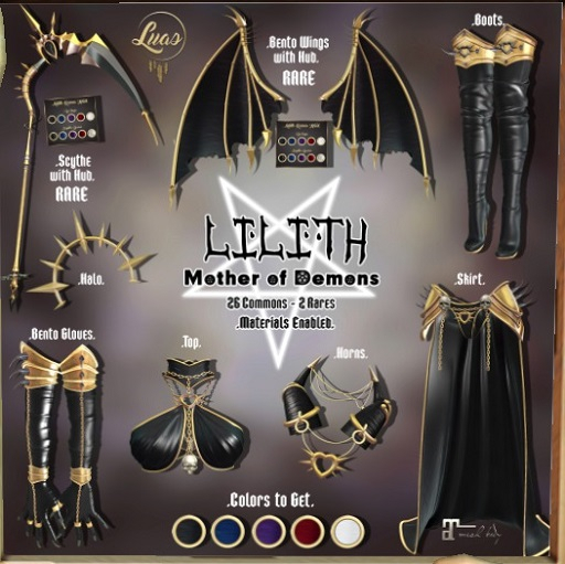 Luas Lilith Scythe RARE w/HUD