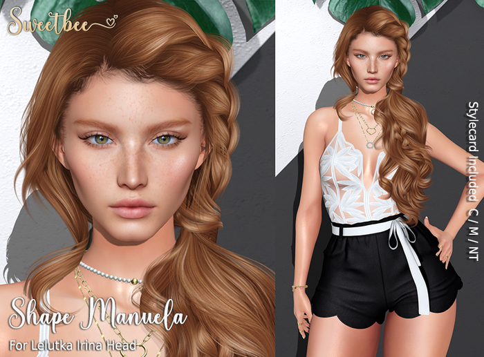 [Sweetbee] - Shape Manuela (Lelutka Irina Head)