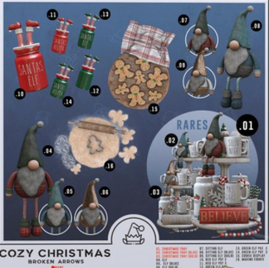 Second Life Marketplace 14 BROKEN ARROWS Cozy Christmas