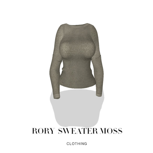 MULLOY X CLOE - Rory Sweater Moss