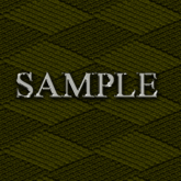 Zoy Texture [ DIAMOND KNIT 16 ] Seamless - Moss Green