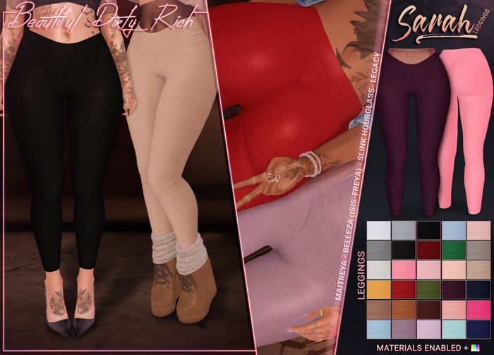 *B.D.R.* Pocket Price: Sarah -Leggings-