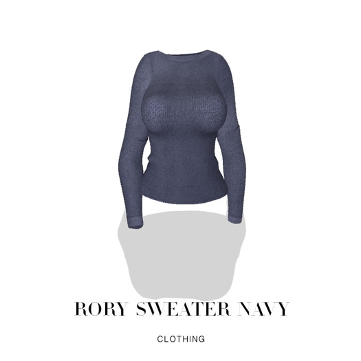 MULLOY X CLOE - Rory Sweater Navy