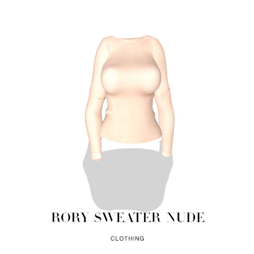 MULLOY X CLOE - Rory Sweater Nude
