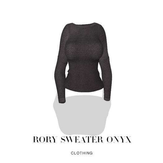 MULLOY X CLOE - Rory Sweater Onyx