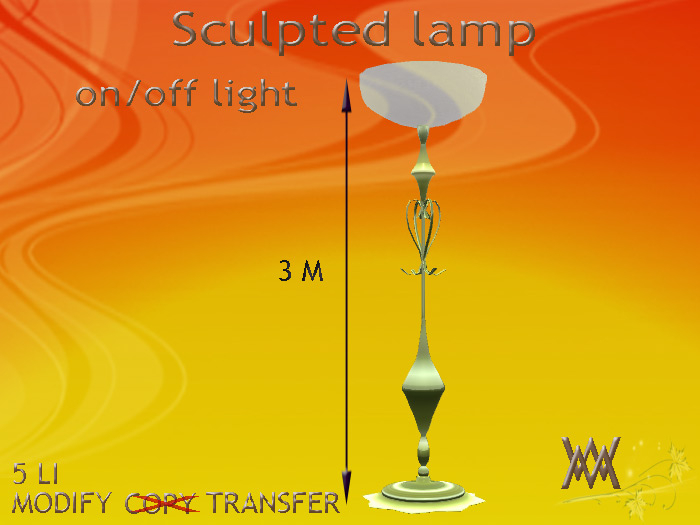 Lamp Wrought Iron Green, floor, by Wild Motley