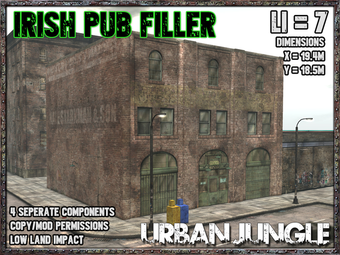IRISH PUB FILLER - URBAN JUNGLE
