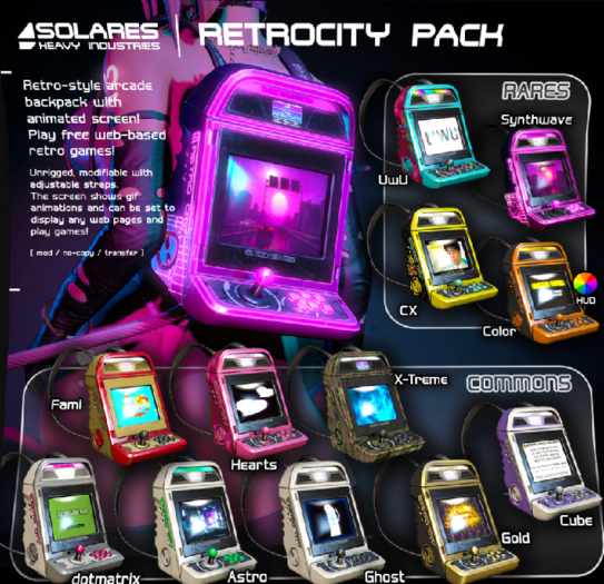 solares >> RetroCity Pack - Cube
