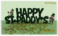 ~Happy St. Paddy's Day 3D Party Banner~