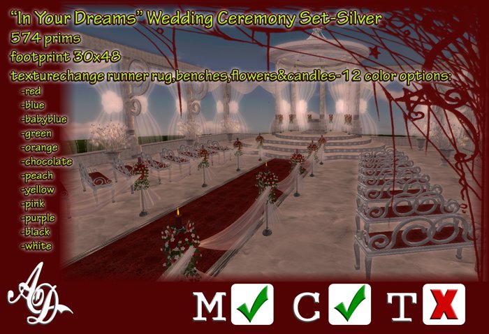 [AD] [In Your Dreams] Wedding Ceremony-silver