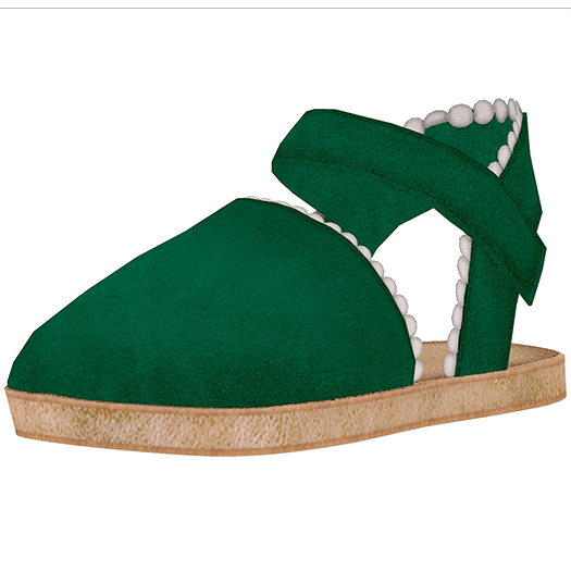 {Lula Belle} Rosa Shoes - Emerald {Boxed}