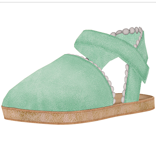 {Lula Belle} Rosa Shoes - Mint {Boxed}