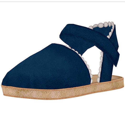 {Lula Belle} Rosa Shoes - Sapphire {Boxed}