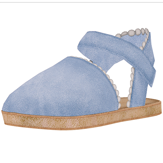 {Lula Belle} Rosa Shoes - Sky {Boxed}