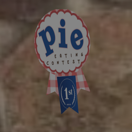 Pie Eating Contest Ribbon (Add) COPY/TRANSFER