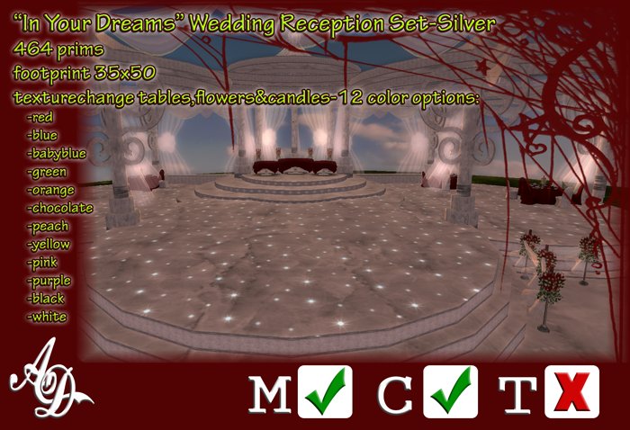 [AD] [In Your Dreams] Wedding Reception-silver