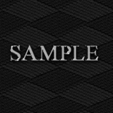 Zoy Texture [ DIAMOND KNIT 17 ] Seamless - Black
