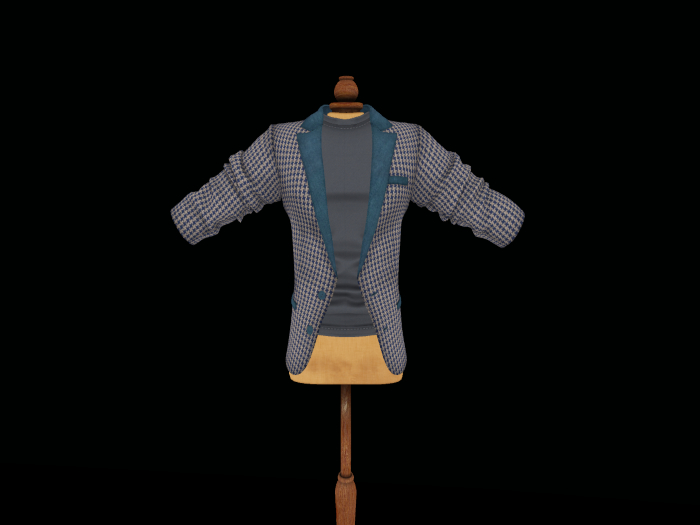 Leo Blue Jacket-Add!