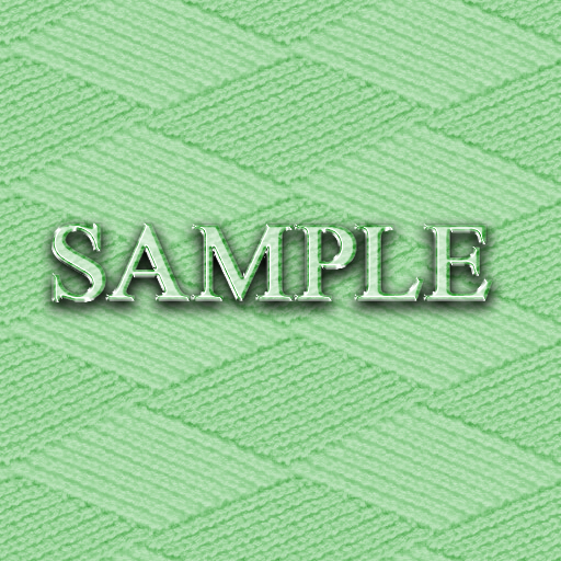 Zoy Texture [ DIAMOND KNIT 17 ] Seamless - Mint