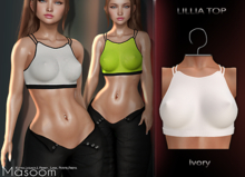[[ Masoom ]] Lillia Top- Ivory - Kupra, Lara, Petite, Legacy, Legacy Perky, Freya