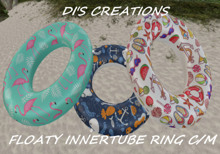 FLOATY INNER TUBE RING SET 2 PG