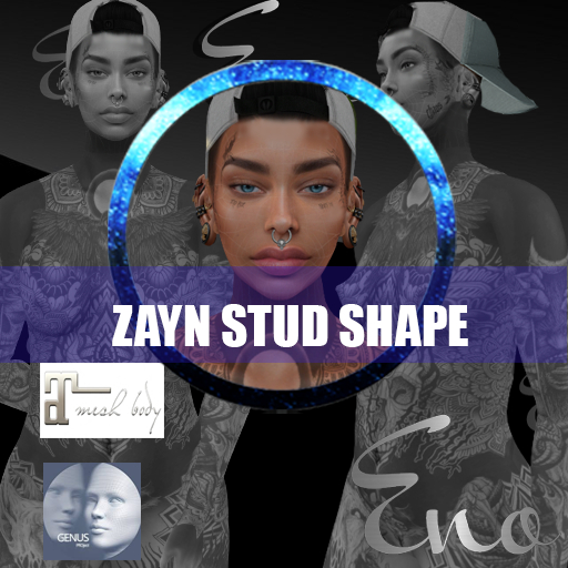 ZAYN STUD SHAPE FOR GENUS STRONG FACE GIFT